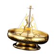 thumbnail image 1 of jifeng Support Portable Ornements de Bureau Patio Chambre Or, 1 of 4