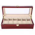 thumbnail image 3 of Qiilu Watch Organizer, Watch Storage Case, Birthday Presents For Ring Sunglasses, 3 of 8
