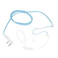 thumbnail image 2 of Bouton de Protection contre les Radiations PTT pour Casque d'Écoute Micro Air Tube Baofeng 888S / 5r 6R Bidirectionnel RadioBlue, 2 of 8