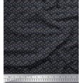 thumbnail image 1 of Soimoi Modal Satin Fabric Circle Small Print Sewing Fabric Yard 42 Inch Wide, 1 of 3