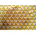 thumbnail image 4 of oneOone Cotton Silk Yellow Fabric Triangle Sewing Craft Projects Fabric Prints By Yard 42 Inch Wide - V7, 4 of 4