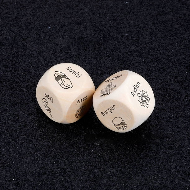 Plateau De Dés Farkle, Plateau De Dés Rond, Plateau De Dés en Bois, Plateau De Jeu De Dés Classique Farkle, Plateau Jeux De Dés avec 6 Dés, Jeu De Société De Dés