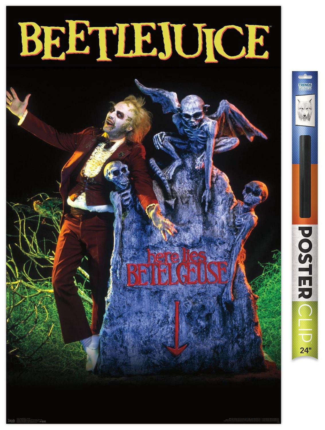 Beetlejuice - Grave Wall Poster