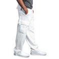 thumbnail image 2 of Men?s Urban Straight Leg Jogger Heavy Weight Fleece Cargo Pocket Sweat Pants, 2 of 3