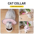 thumbnail image 4 of Cat Cone Collar Stop Licking Adjustable Ribbing Neck Recovery Collar, 4 of 8