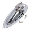 thumbnail image 3 of Replacement For Strat Stratocaster Electric Guitar Jack Plate guitar socket 6.35mm 1/4" Boat Shaped Audio Connector Socket Panel, 3 of 9