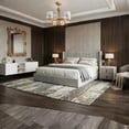 thumbnail image 2 of Velets King Bed Frame with Hydraulic Lift Storage, Upholstered Platform Bed, Tufted Headboard, Wood Slats, No Box Spring Needed, 2 of 8