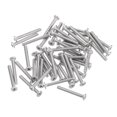 thumbnail image 1 of Unique Bargains M1.6x0.35x12mm Lot de 100 Vis Plates Rondes en Métal pour Machine à Entraînement Phillips, 1 of 5