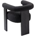 thumbnail image 4 of Meridian Furniture Barrel Black Dining Chair, 4 of 7