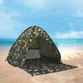 thumbnail image 3 of Hearth & Gear Outdoor Camping Camping Beach Up Beach Tent Sun Shelter For 2 To 3 Person 98% Includes 6 Tent Peg And Storage Bag To Withstand Wind Water Proof For Fishing Hiking Camping Water Canister, 3 of 4