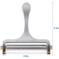 thumbnail image 3 of Stainless Steel Cheese Slicer, Adjustable Thickness Wire Cheese Cutter Perfectly for Kitchen Cooking, 3 of 8