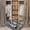 D, variant on Home Textile Storage - Bedroom Underbed Shoe Storage Foldable with Lid and Visible Organizer Boxes for Efficient Closet Organization