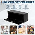 thumbnail image 2 of GloryStar Underbody Aluminum Tool Box, Lockable Waterproof Storage Organizer with Keys for Underbed Use on Truck, Trailer, and RV, 2 of 8