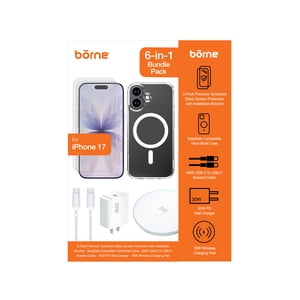 Borne 6-in-1 iPhone 17 Accessoires Pack pour téléphones mobiles