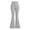 Grey, variant on dmqupv Fleece Lined Leggings Toddler Girl Girls Knit Ribbed Flare Leggings With Pocket Kids Stretch Bell Bottoms Yoga Dance Active Leggings For Youth Teen Soft Purple,Size for 8 Years