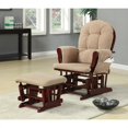 thumbnail image 1 of Coaster Planeur en Microfibre Coaster Tan avec Pouf Assorti, 1 of 2
