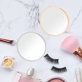 thumbnail image 4 of Shisuyan 24 Pcs Mini Miroir de Poche Compact Portable Miroir Rond Outils de Maquillage (Couleur et Motif Aléatoires), 4 of 8