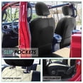 thumbnail image 4 of FH Group Neoprene Waterproof Custom Fit Car Seat Covers Front Set Beige for 2020-2024 Jeep Gladiator, 4 of 5