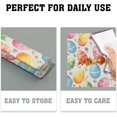 thumbnail image 4 of Easter Placemats Set of 4 Spring Colorful Easter Egg Floral Washable Non-Slip Heat Resistant Place Mats 12x18 Inch Rustic Linen Table Mats for Kitchen Dining Party Decor, 4 of 6