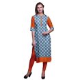 thumbnail image 1 of Bimba Kurta Droite pour Femmes Haut Indien Ethnique, 1 of 6
