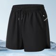 thumbnail image 1 of Styesk Mens Shorts Men Leisure Fashion Solid Color Loose And Comfortable Motion Straight-leg Work Clothes Shorts, 1 of 9