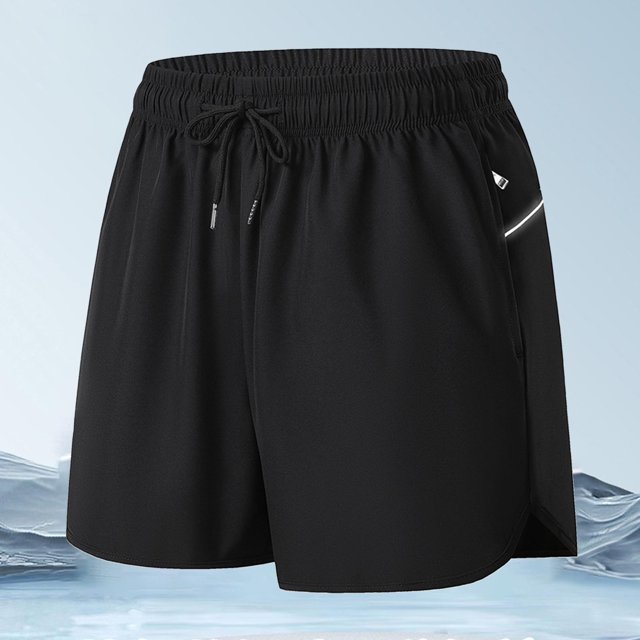 Styesk Mens Shorts Men Leisure Fashion Solid Color Loose And Comfortable Motion Straight-leg Work Clothes Shorts