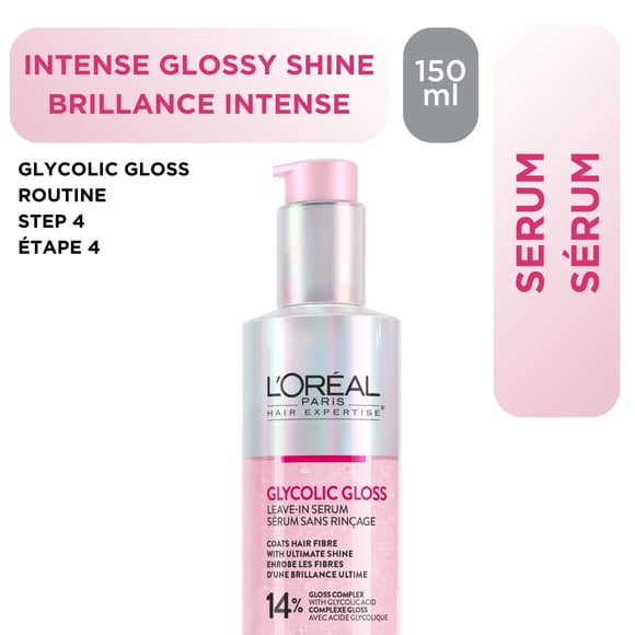 Hair Expertise Glycolic Gloss Leave-In Serum, 150ml