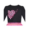 thumbnail image 4 of Robe Fille Noire Cœur Rose Sequins Tulle Saint-Valentin 6 Ans, 4 of 7