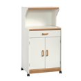 thumbnail image 1 of Sauder® Sauder Select Meuble pour micro-ondes, Finition Blanc Doux, 403469, 1 of 4