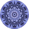 thumbnail image 1 of Ahgly Company Tapis d'Intérieur Lavables en Machine, Carrés de Transition Bleu Ciel, Carrés de 3', 1 of 7