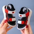 thumbnail image 5 of IUJSOY Kid Sandals Boy Summer Open Toe Sports Sandals Adjustable Straps for Toddler Little Big Kid, 5 of 5