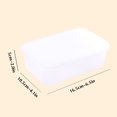 thumbnail image 2 of Food Storage Containers For Fridge With Removable Tray 16.5 in x 10.5 in x 5 cm Transparent PE Material Microwave And Freezer Safe, 2 of 7