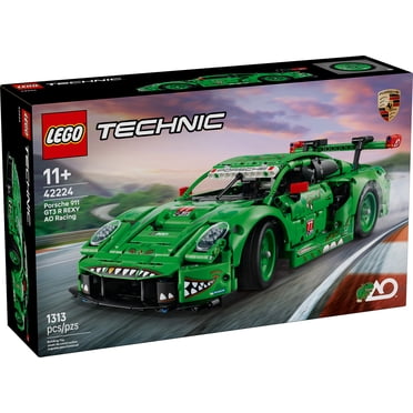 LEGO Technic Porsche 911 GT3 R REXY AO Racing Car Building Toy for Boys & Girls - Car Toy W/Realistic Steering & 6-Cylinder Engine for Kids & Auto Fans, Ages 11+ - Gift Idea for Birthdays - 42224