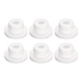thumbnail image 1 of Unique Bargains 6 Pcs White Plug Holes, T16 Rubber Button Plug for 15mm/0.59' Hole, 1 of 6