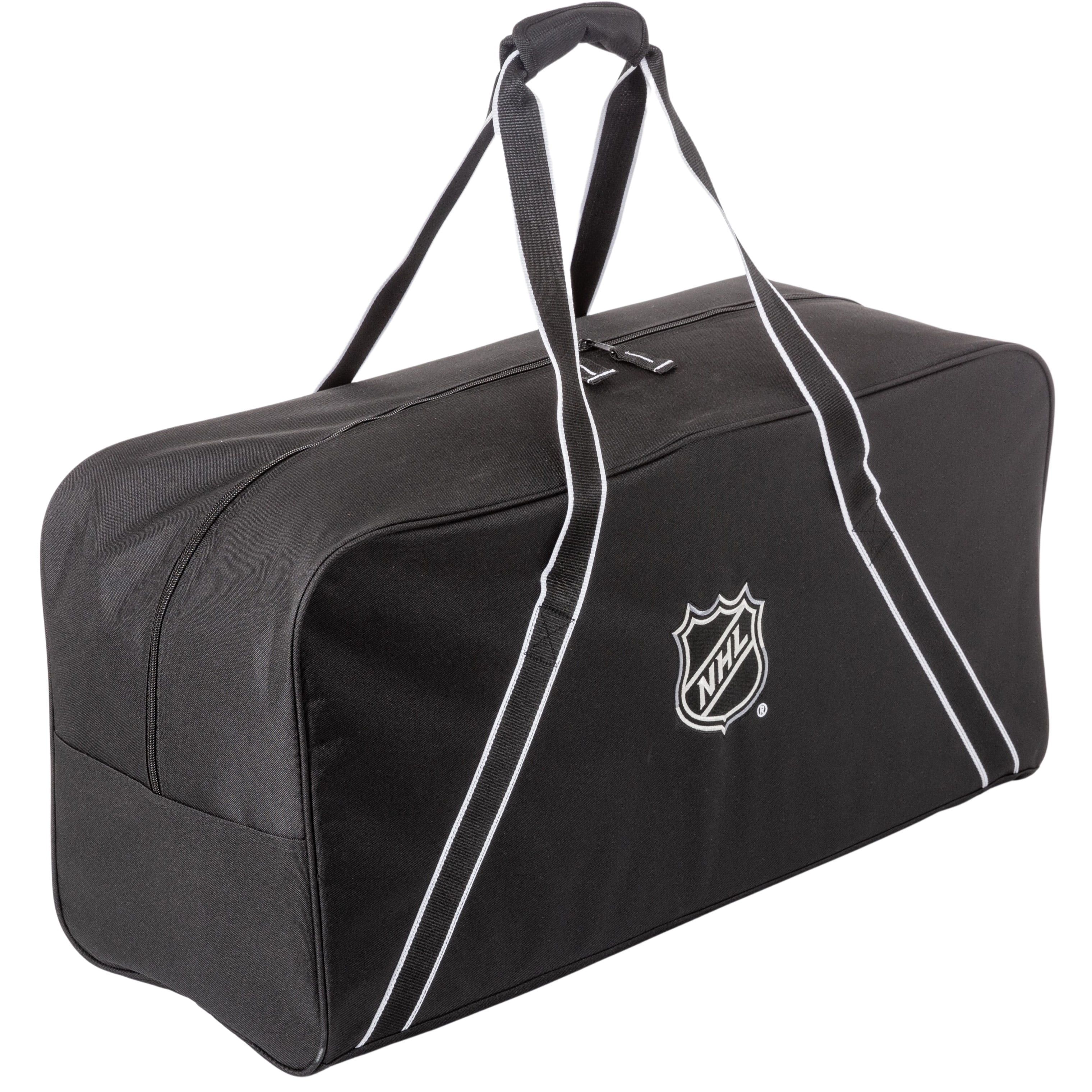 NHL 30" Hockey Bag, Large Sports Equipment Duffel 88L, Black