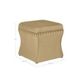 thumbnail image 3 of HomePop Square Upholstered Storage Ottoman with Removable Top, Suzani, 3 of 5