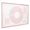 thumbnail image 4 of Soft Texture Silicone Baking Mat, Silicone Pastry Mat, 40X60cm / 15.7X23.6In Non-Slip For Home Kitchen Red 40x60cm, 4 of 8