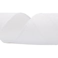thumbnail image 3 of Joycrosso Burlap Wired Edge Ribbon 3 inch x 10 Yards, White, Ideal for Crafting, Gift Wrapping, Wreath, Christmas Tree, and Rustic Wedding Decorations, 3 of 4