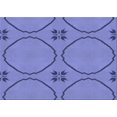 thumbnail image 1 of Ahgly Company Machine Washable Indoor Rectangle Transitional Sky Blue Area Rugs, 2' x 4', 1 of 7