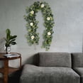 thumbnail image 4 of REK Wreath Realistic Greenery For Year Round Seasonal Front Door Wall Window, 4 of 5