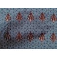 thumbnail image 4 of oneOone Cotton Poplin Navy Blue Fabric Tree & Geometric Block Fabric For Sewing Printed Craft Fabric By The Yard 56 Inch Wide, 4 of 4