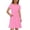 Hot Pink, variant on Little Girl Dresses Short Sleeve Tiered Swing A-Line Sun Dresses Fancy Dress Navy Dress Girls Birthday Dresses for Girls