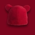 thumbnail image 1 of KIHOUT Beanies Hats Women Warm Cute Solid Color Plush Soft Windproof Winter Caps Hats, 1 of 2