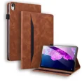 thumbnail image 1 of Pour Lenovo P11 Étui en Cuir de Luxe à Rabat pour Funda Lenovo Tab P11 To-J606F L Étui pour Tablette pour Lenovo Xiaoxin Pad P11 Plus Brun Tab P11 To-J606F L, 1 of 6