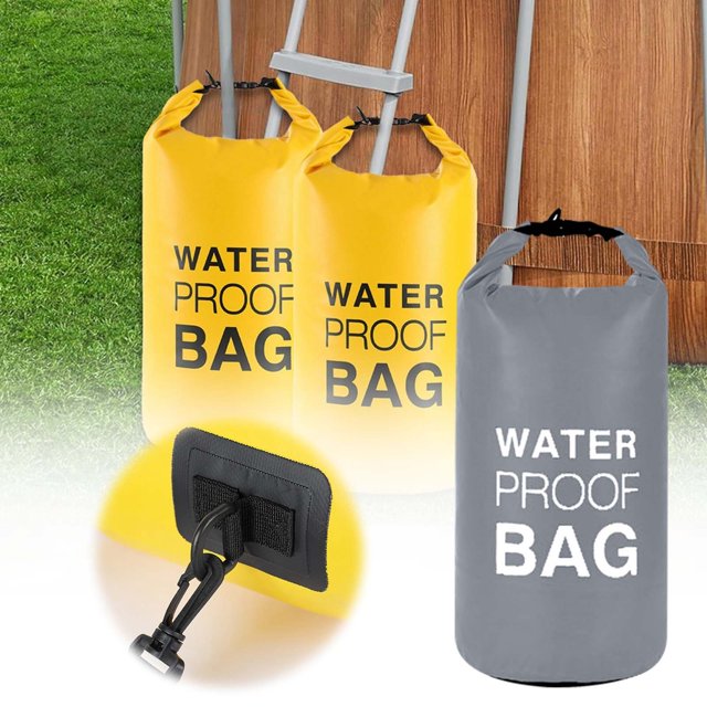 WIFKLSIIPG Swimming Pool Ladder Weights 500D Pool Step Weight Sand Bags 20L Fillable Pool Stair Weight Bag with Heavy Duty Handle for Pool Steps
