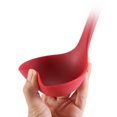 thumbnail image 4 of Kitchen Silicone Ladle, Heat Resistant Soup Ladle with Long Handle for Home Cooking, 11.2", 4 of 7