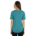thumbnail image 4 of Inkmeso Coupe Régulière Col Rond Uni pour Femmes Manches Courtes Décontractées Tee-Shirt Doux, 4 of 6
