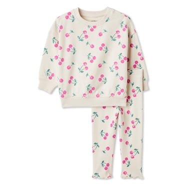 Ensemble de détente 2 pièces George pour bébés filles