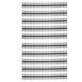 thumbnail image 1 of Épines de Reliure, Reliure Manuelle 30 Trous, Spirales de Reliure Résistantes au Vieillissement pour Bureau, Noir, 1 of 8