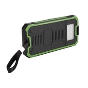 Portable Solar Charger Power Bank 20000mAh with Dual USB Ports for Fast Charging Outdoor Activities and Travel